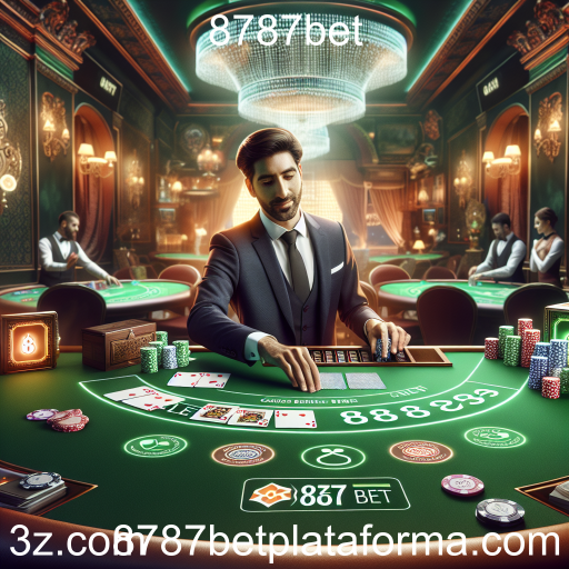 A Experiência Imersiva do Cassino Vivo no 8787bet
